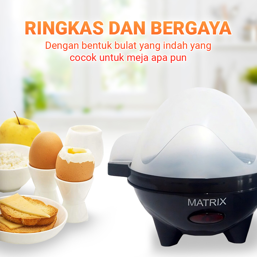 Electric Egg Cooker Boiler Alat Rebus Telur ZD-001 Termurah