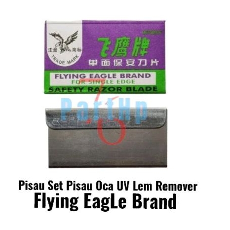 Flying Eagle Brand Refill Pisau Silet Pisau Oca UV Lem Remover Pisau