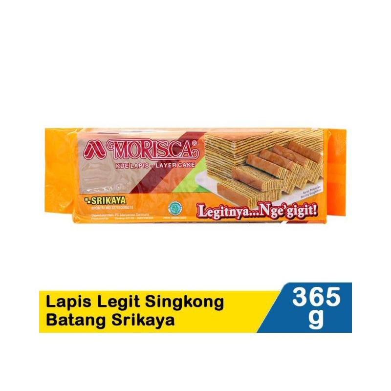 MORISCA lapis Legit Srikaya 365g