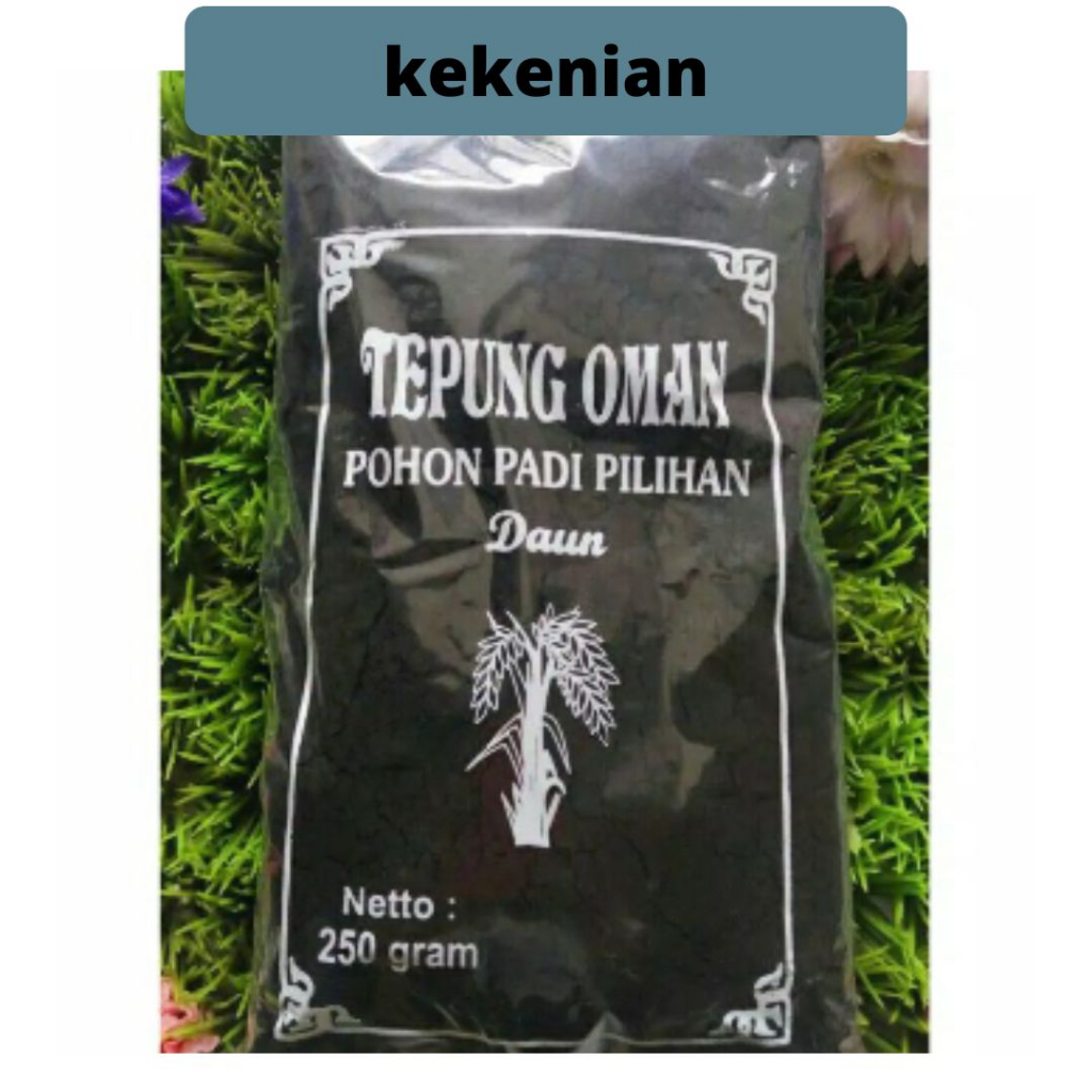 

✅kekenian⚡Abu Merang Pewarna Hitam Alami 250gr Cap Daun / Tepung oman / tepung pewarna makanan / tepung dawet / tepung padi murah