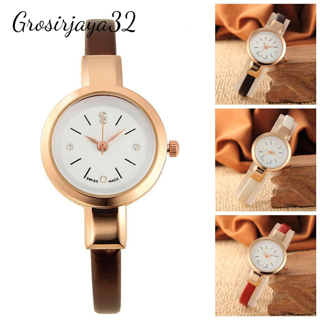 (Grosirjaya32) Jam Tangan Fashion Wanita ILONA Cute Jam Mini Jam Cantik Cute Mini Wanita Elegan Casual Import