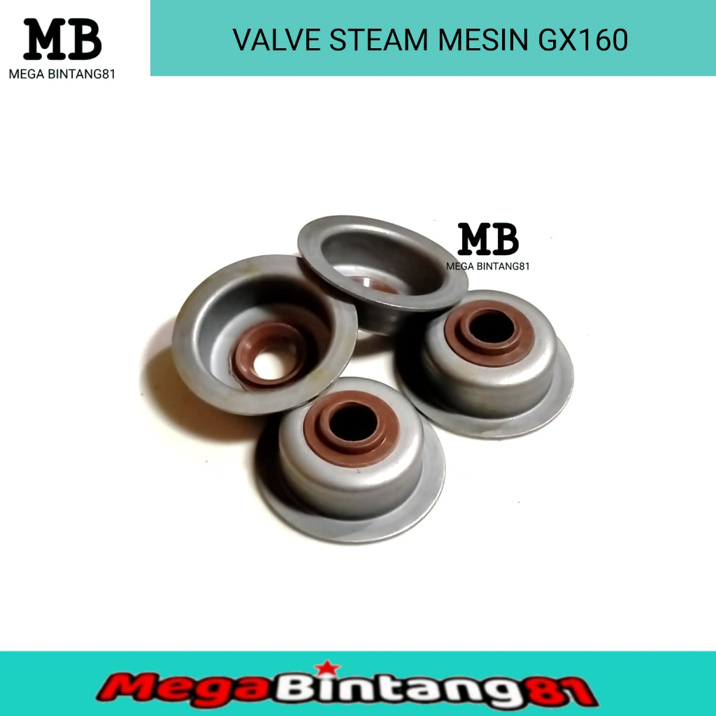 Valve steam seal Sil Klep Mesin Honda Gx160 Gx200 Gx220 Genset 2kw 3kw 2000watt 3000watt