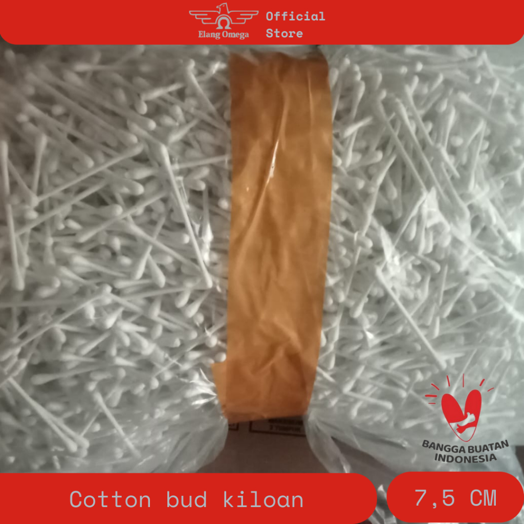 Cotton Bud Kiloan Curah 1 Kg Kurang Lebih 4750 Pcs Cotton Bud Dewasa