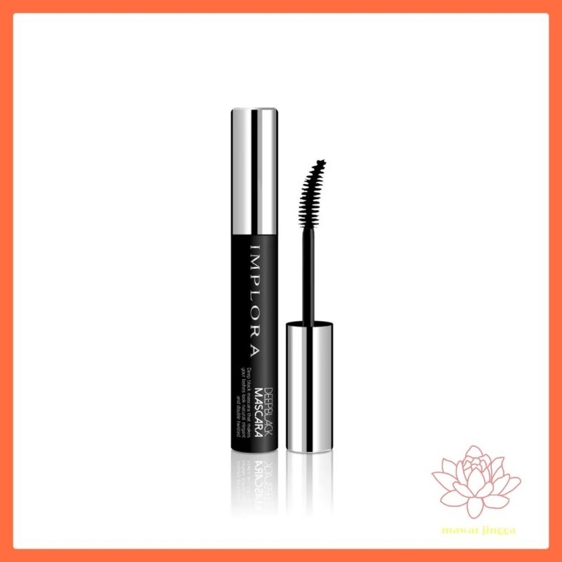 Implora deep black mascara - maskara bulu mata