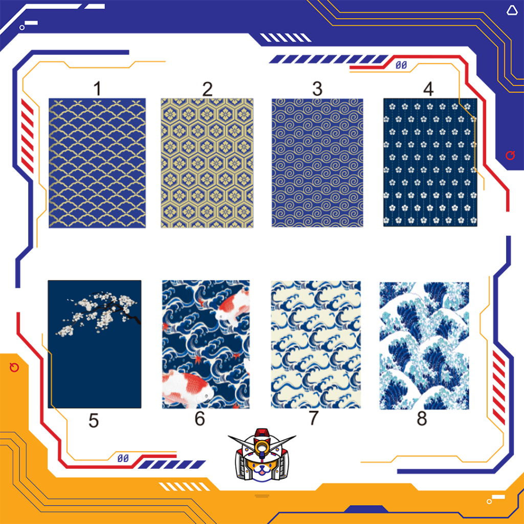 【QTakasi】NOREN TIRAI KANVAS PRINTING PATTERN JEPANG STYLE JAPAN KOREA MINIMALIS