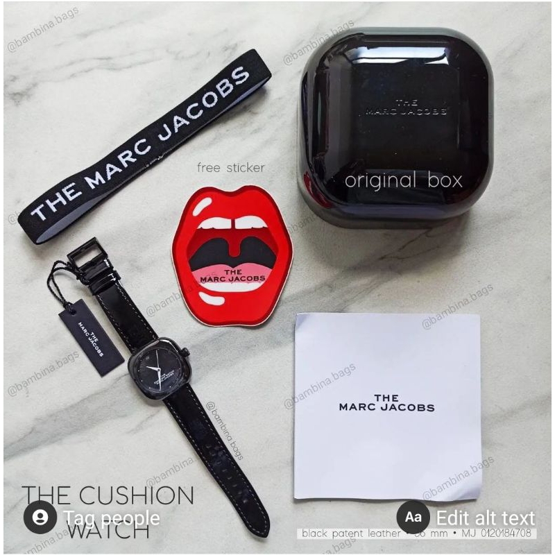 Jam MJ The Cushion Watch