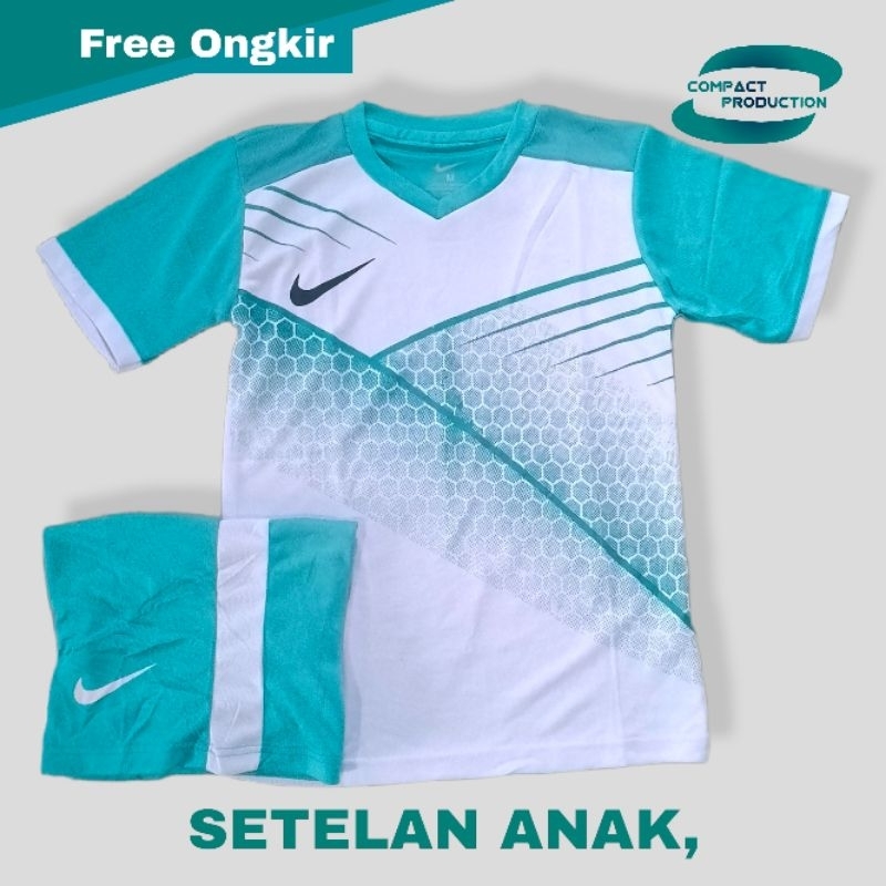 jersey olahraga anak-anak cewek cowok baju futsal voly tenis badminton sepak bola volley murah