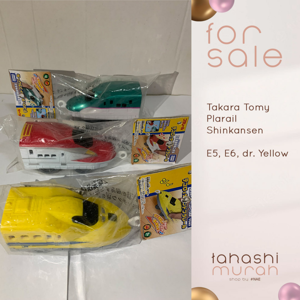 Takara Tomy Plarail Shinkansen mainan kereta anak