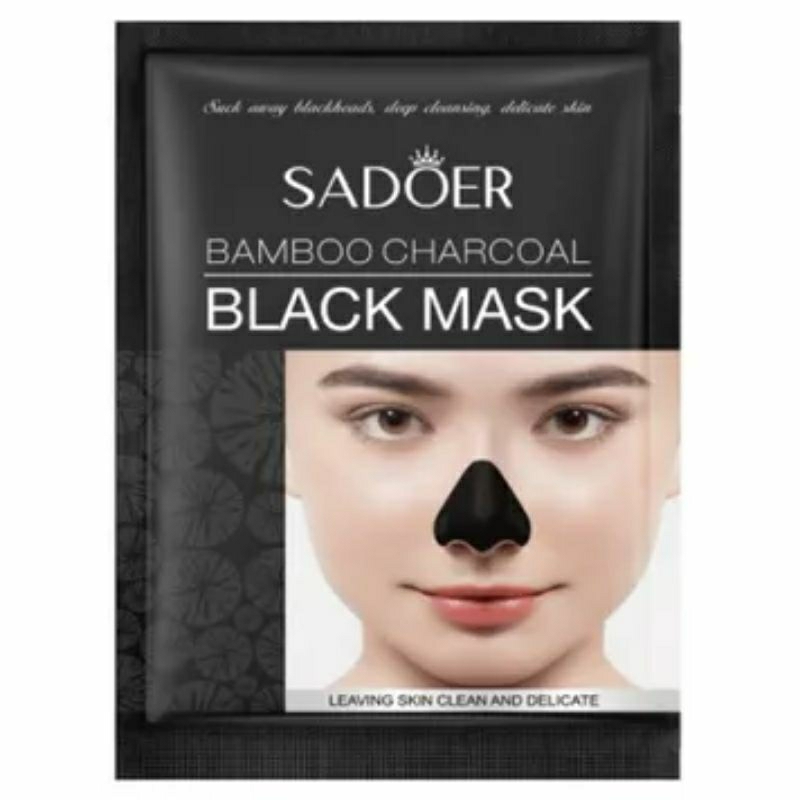 SACHET MASKER KOMEDO HIDUNG PEEL OF CHARCOAL ORI BLACK BLACKHEAD MASK WAJAH