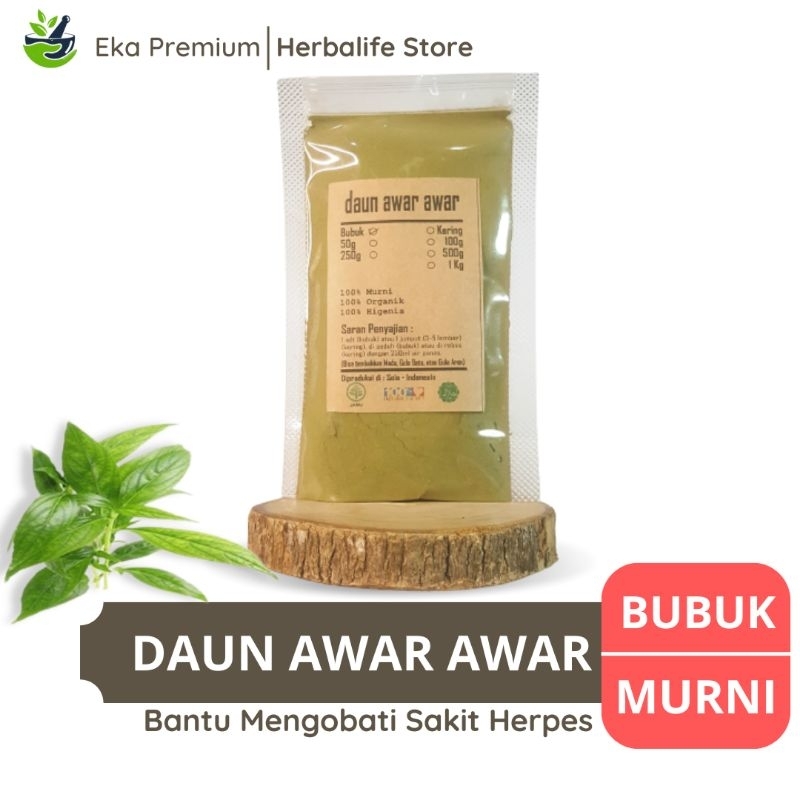 

DAUN AWAR AWAR BUBUK Kering Asli Ramuan Rempah Herbal Murni Jamu Tradisional Simplisa