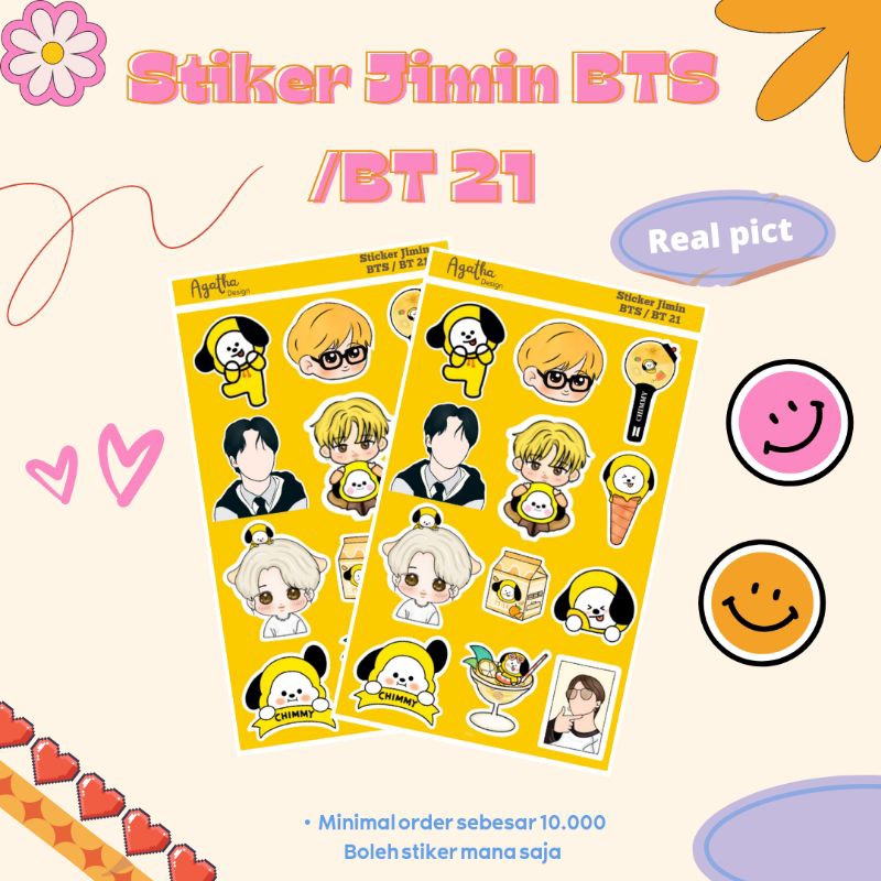 

STIKER JIMIN BTS | STIKER BTS CUTE | STIKER CHIBI | STIKER BT21 | STIKER HP