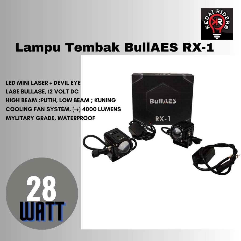 Lampu Tembak BullAes RX-1