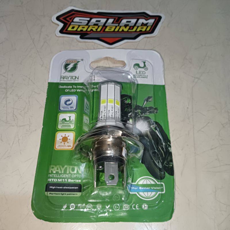 BOHLAM DEPAN RTD LAMPU DEPAN UTAMA H4 MOTOR VIXION OLD VIXION NEW VERZA