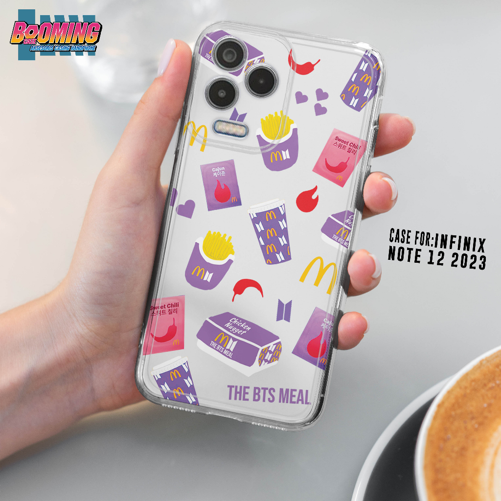 Case Infinix Note 12 2023 Casing Infinix Note 12 2023 Motif [CUTE] Booming Case Softcase Premium - C