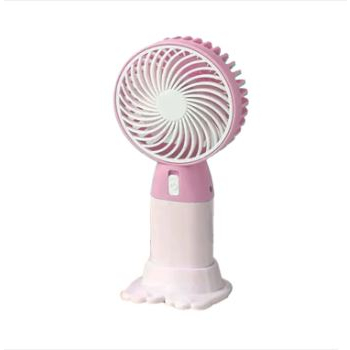 ( COD ) Kipas Angin Portable Mini GENGAM Fan Phone Holder Stand Handphone + Tali  POLOS PINK BIRU HIJAU PUTIH RECHAGERABLE USB