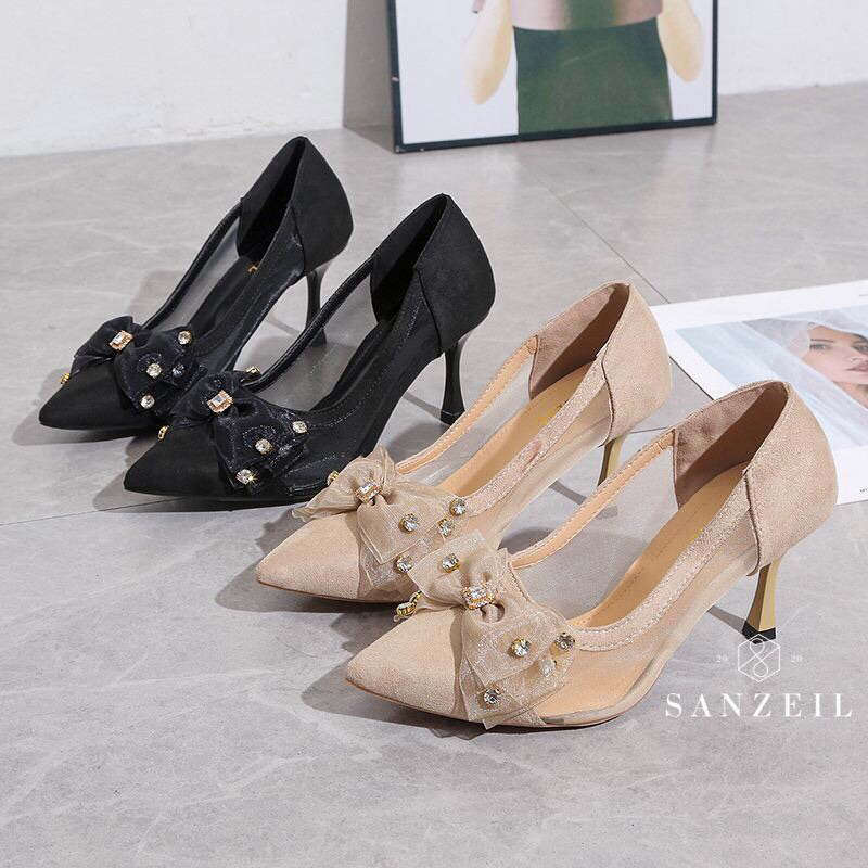 SG2012 syafniegalery Sanzeil Mia Original Brand SANZEIL heels wanita sepatu kerja import