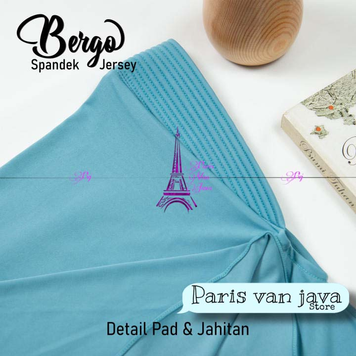 Hijab Bergo Hamidah Jumbo XL Spandek Jersey | Jilbab Khimar Bergo Simple Pad XL Spandek Jersey | Kerudung Ukuran Jumbo