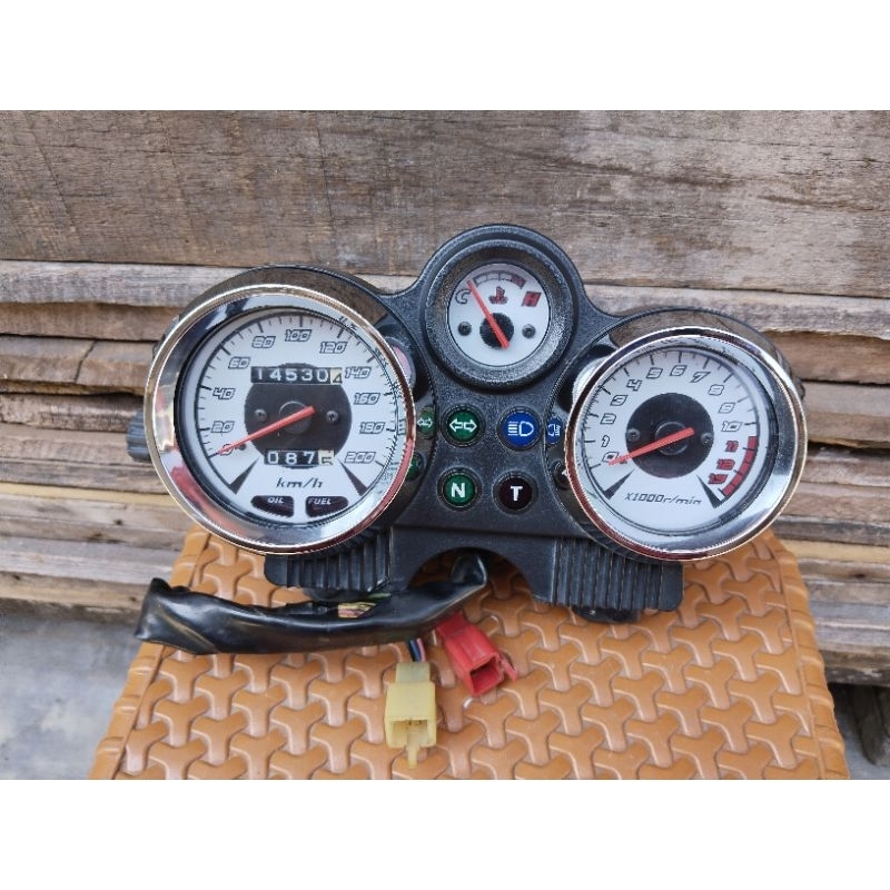 spedo speedometer kawaskt ninja R Ss new layar putih original second