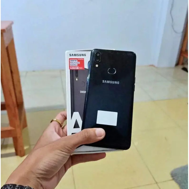 Samsung A10s Ram 3/32 Minus Bootlop Lcd Ori Fisik mulus kelengkapan hp dos