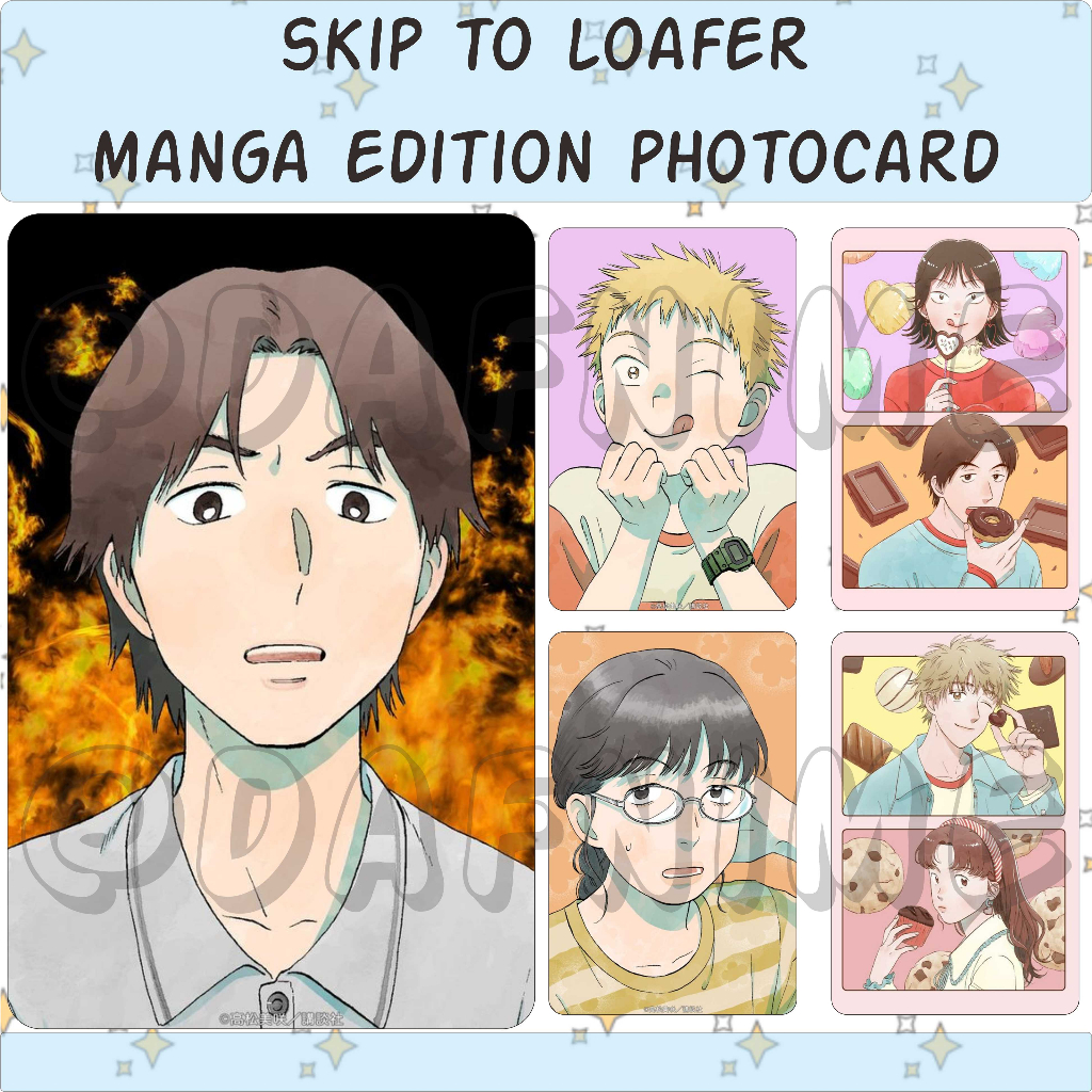 SKIP AND LOAFER MANGA EDITION PHOTOCARD ANIME