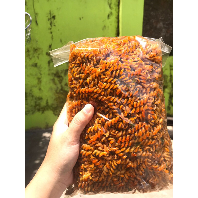 MAKARONI URIL 500 GRAM  - MAKARONI SPlRAL DAUN JERUK 500 GR