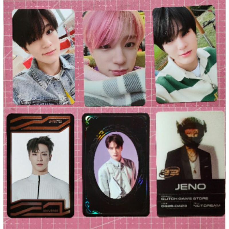 [READY STOCK] PHOTOCARD NCT DREAM JENO SELIMUTAN, HELLO FUTURE, MINI BAG, UC, YB, SCRATCH LENTI