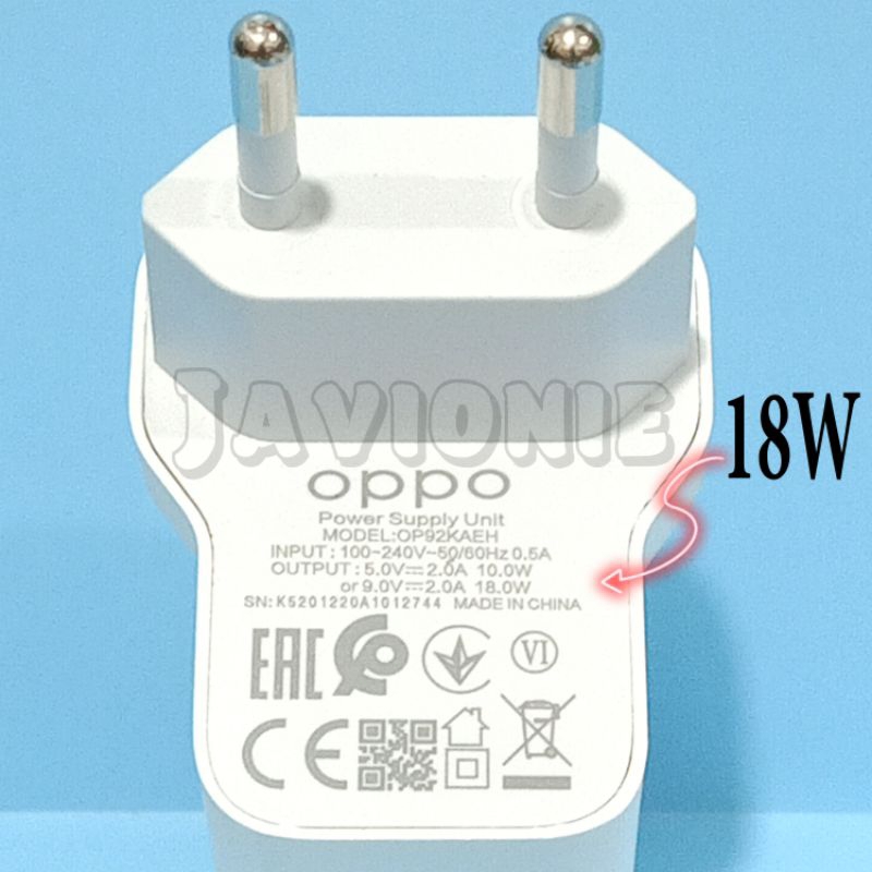 Charger Casan Cas OPPO A37 A39 A57 5V 2A 10W ORIGINAL MICRO USB