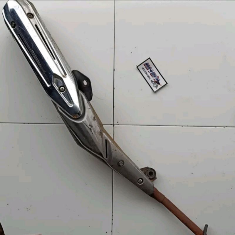 knalpot kenalpot standar original ori yamaha jupiter mx 135 new 50c bekas