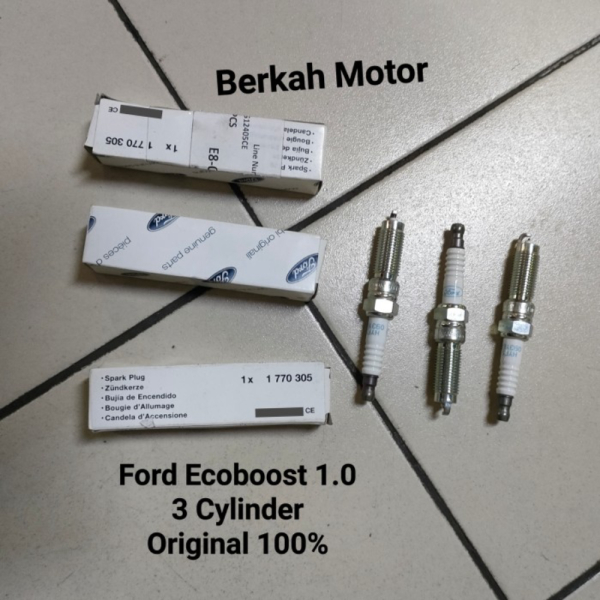 TERLARIS Busi Ford Fiesta 1.0 Busi Ford Ecoboost 1.0 Original berkualitas