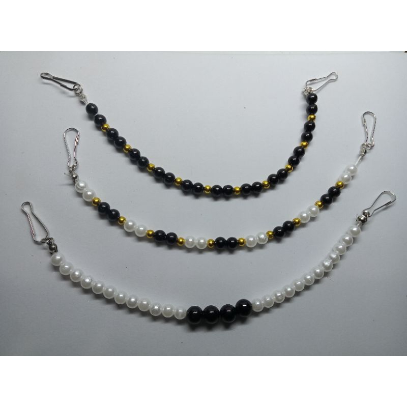 konektor masker 2 in 1 strap masker mutiara