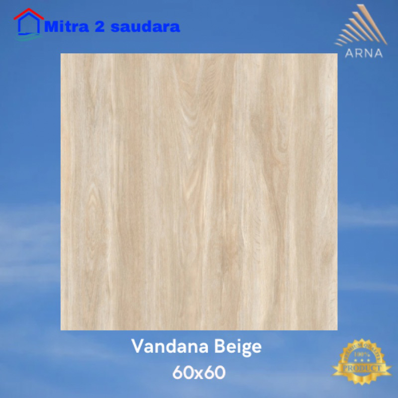 Granit Lantai arna 60x60cm Vandana Beige