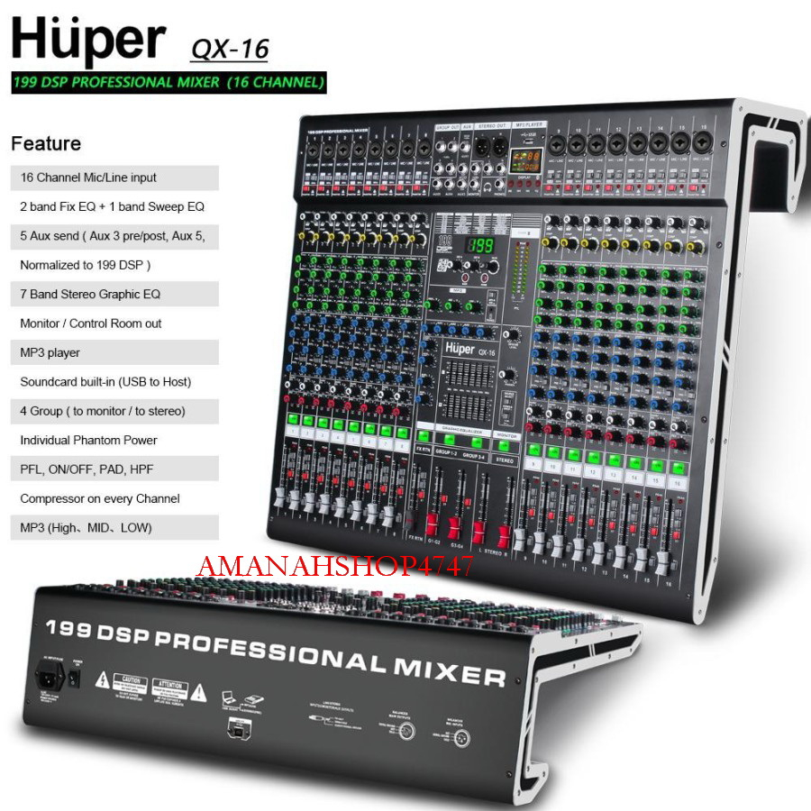 mixer huper qx16 huper qx 16 HUPER QX16 HUPER QX 16 16 chanel original