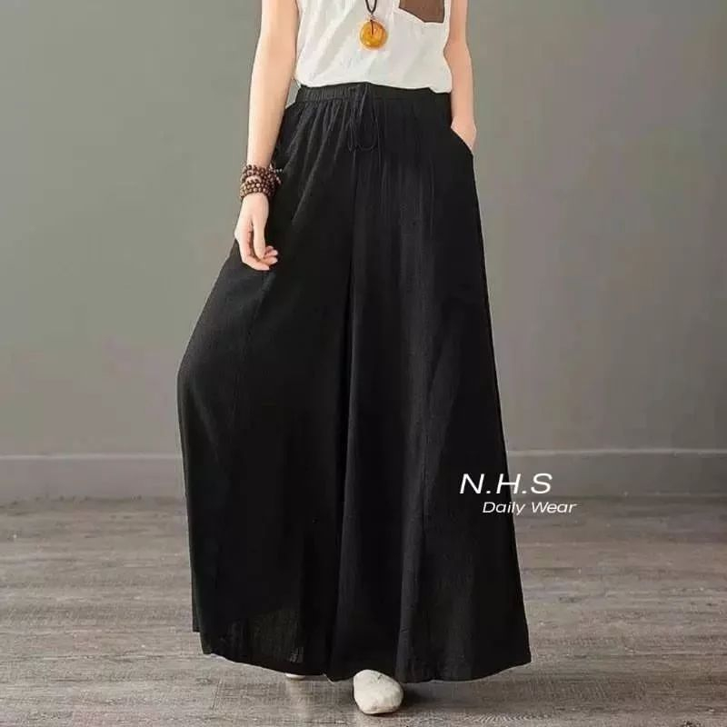 CELANA WANITA NAYLA PANTS JPN KATUN LINEN LP 110 PJ 95 CELANA CEWEK KEKINIAN 2023 KEKINIAN / CELANA WANITA PANJANG KOREAN STYLE / CELANA PUTIH JUMBO / CELANA PANTS PUTIH KOREAN STYLE