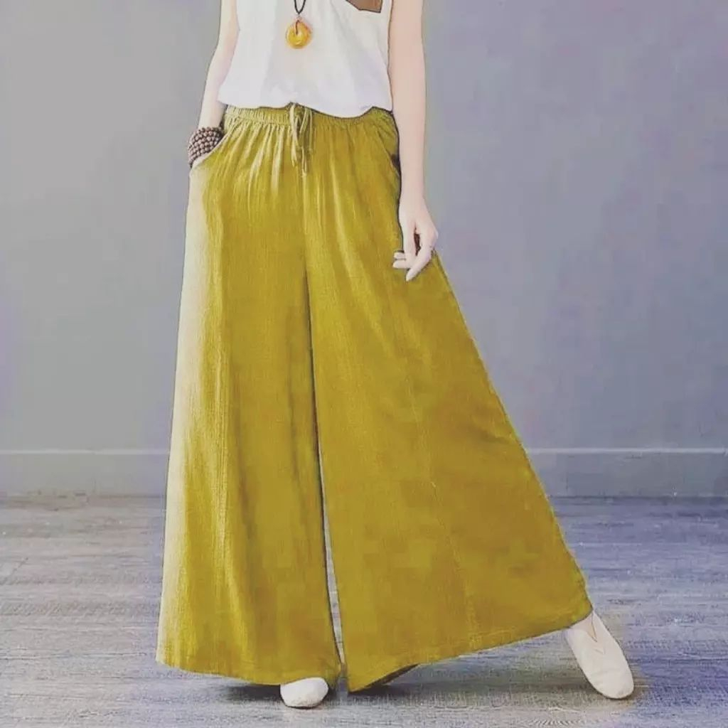 CELANA WANITA NAYLA PANTS JPN KATUN LINEN LP 110 PJ 95 CELANA CEWEK KEKINIAN 2023 KEKINIAN / CELANA WANITA PANJANG KOREAN STYLE / CELANA PUTIH JUMBO / CELANA PANTS PUTIH KOREAN STYLE