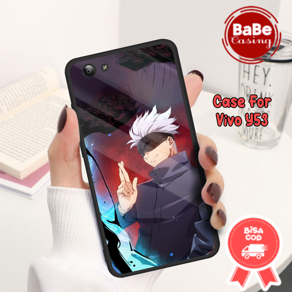 Case Vivo Y53 Casing Anime Gojo02 Case Hp Kondom Hp Case Aesthetic Case Anime Pelindung Hp Vivo Y53 