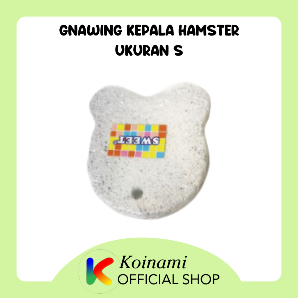 GNAWING kepala hamster S /  gigitan hamster / petshop