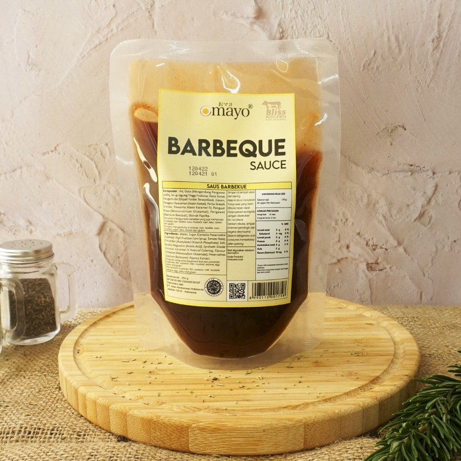 

Barbeque Sauce / Saus Barbeque / BBQ Sauce 250gr