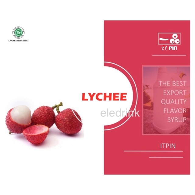 

Khusus GRAB/GOSEND | ITPIN 2.5kg Syrup Lychee Premium | Sirup Leci