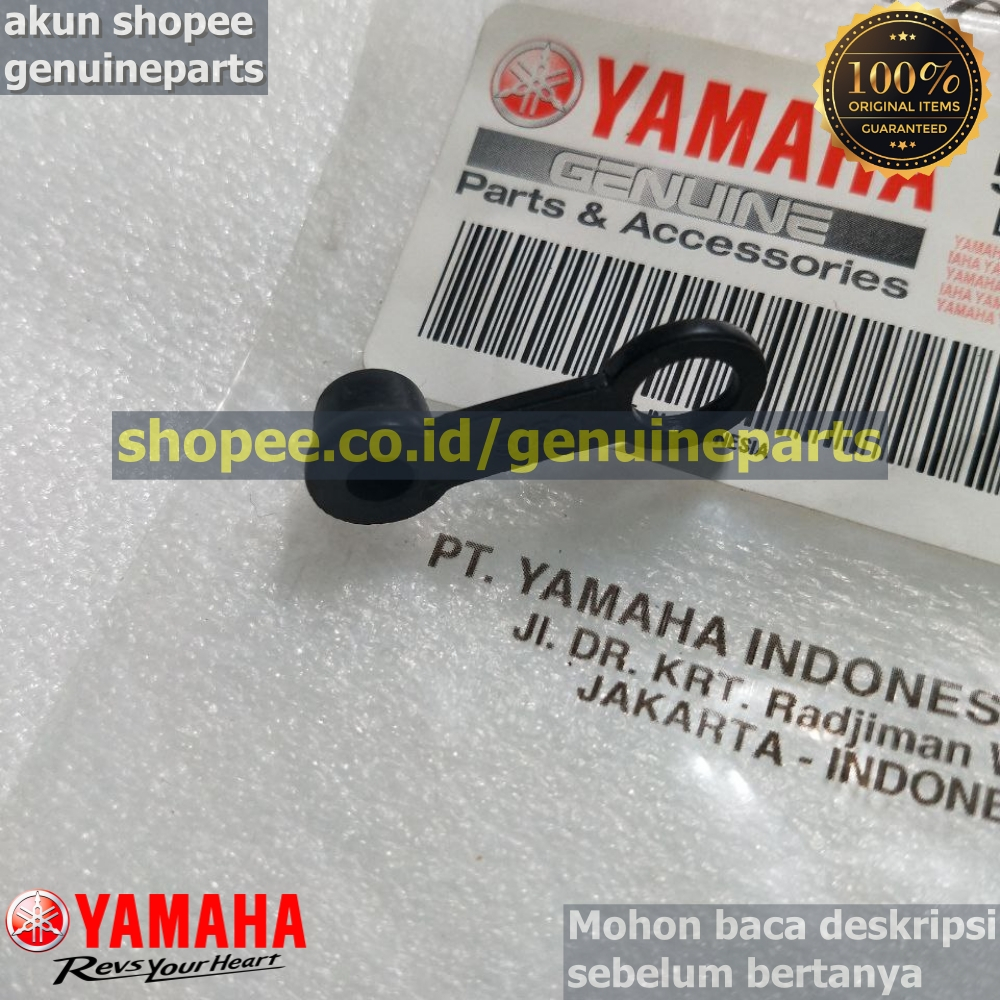 KARET TUTUP BAUT NEPEL KALIPER CAKRAM DEPAN MIO J, MIO M3, MIO GT, SOUL, SOUL GT ORIGINAL ASLI YAMAH