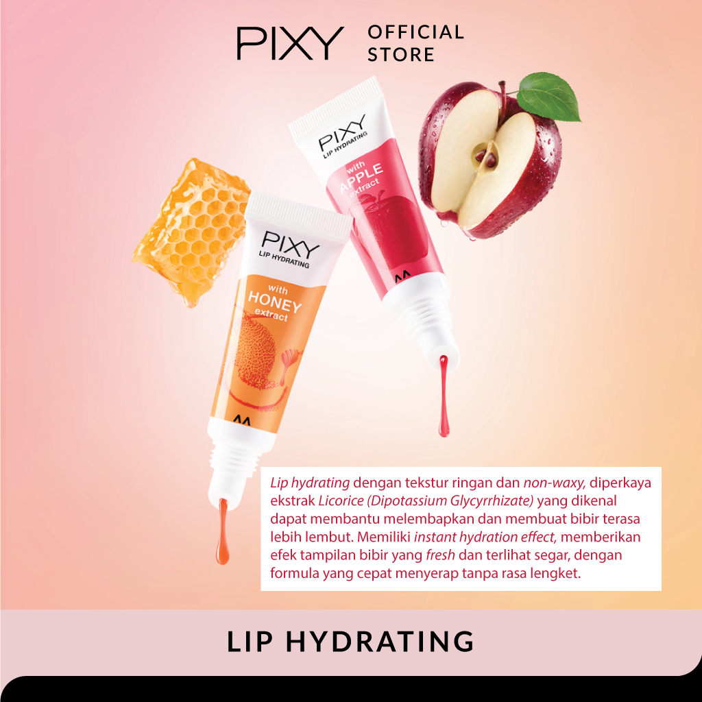 PIXY Lip Hydrating Pelembab Bibir 8ml BPOM