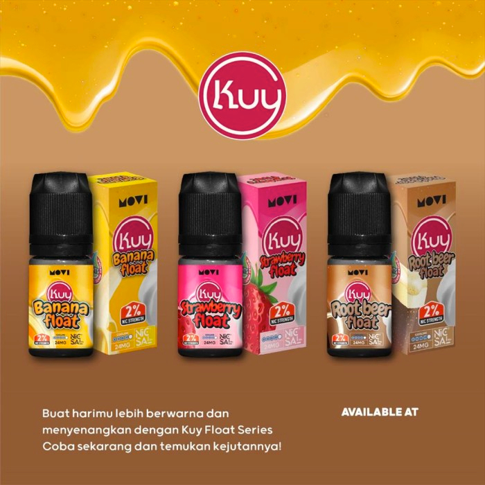 LIQUID 30ML MOVI KUY FLOAT SERIES BANANA FLOAT 24MG