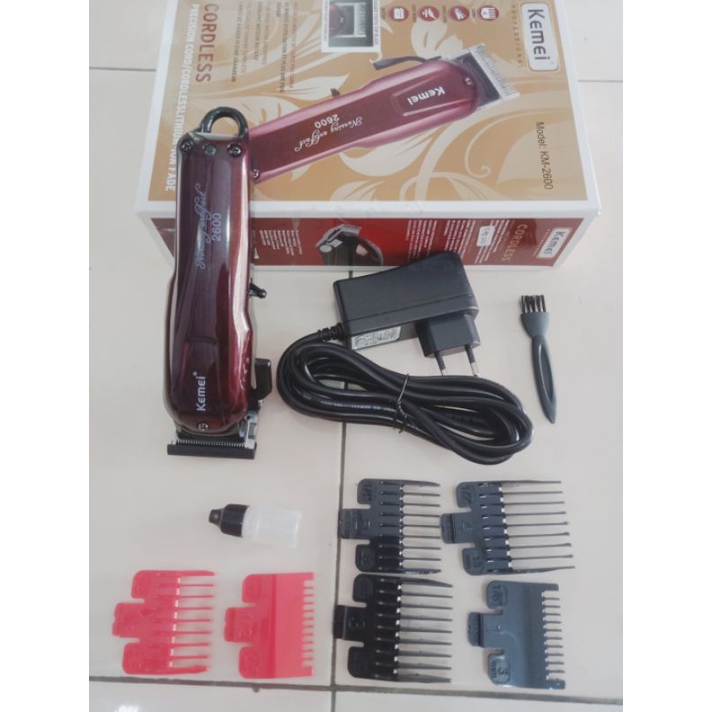 kemei tajam 2600 mesin potong rambut