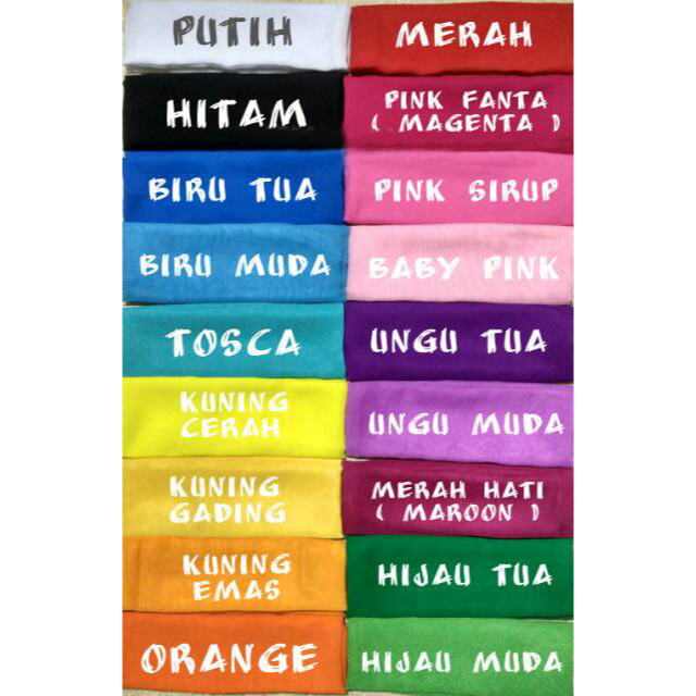 Selendang Tari Anak TK Sampur Tari Anak TK PAUD Murah Polos Tanpa Ronce / Rumbai