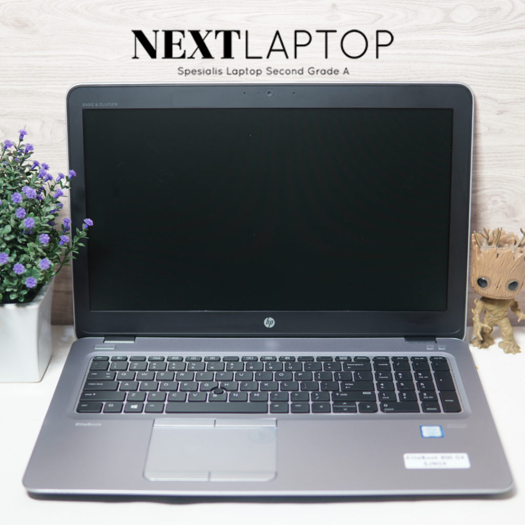 Laptop Second HP Elitebook 850 G4 core i7 Ram 8gb Ssd 256gb Backlight