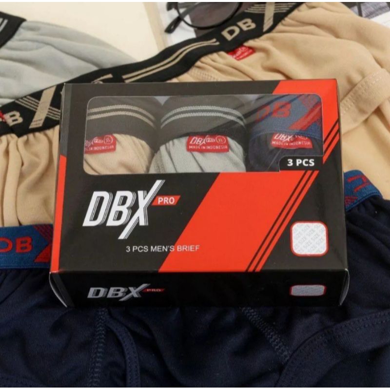 PROMO 3 PCS CELANA DALAM LAKI LAKI / CELANA DALAM PRIA / CELANA DBX