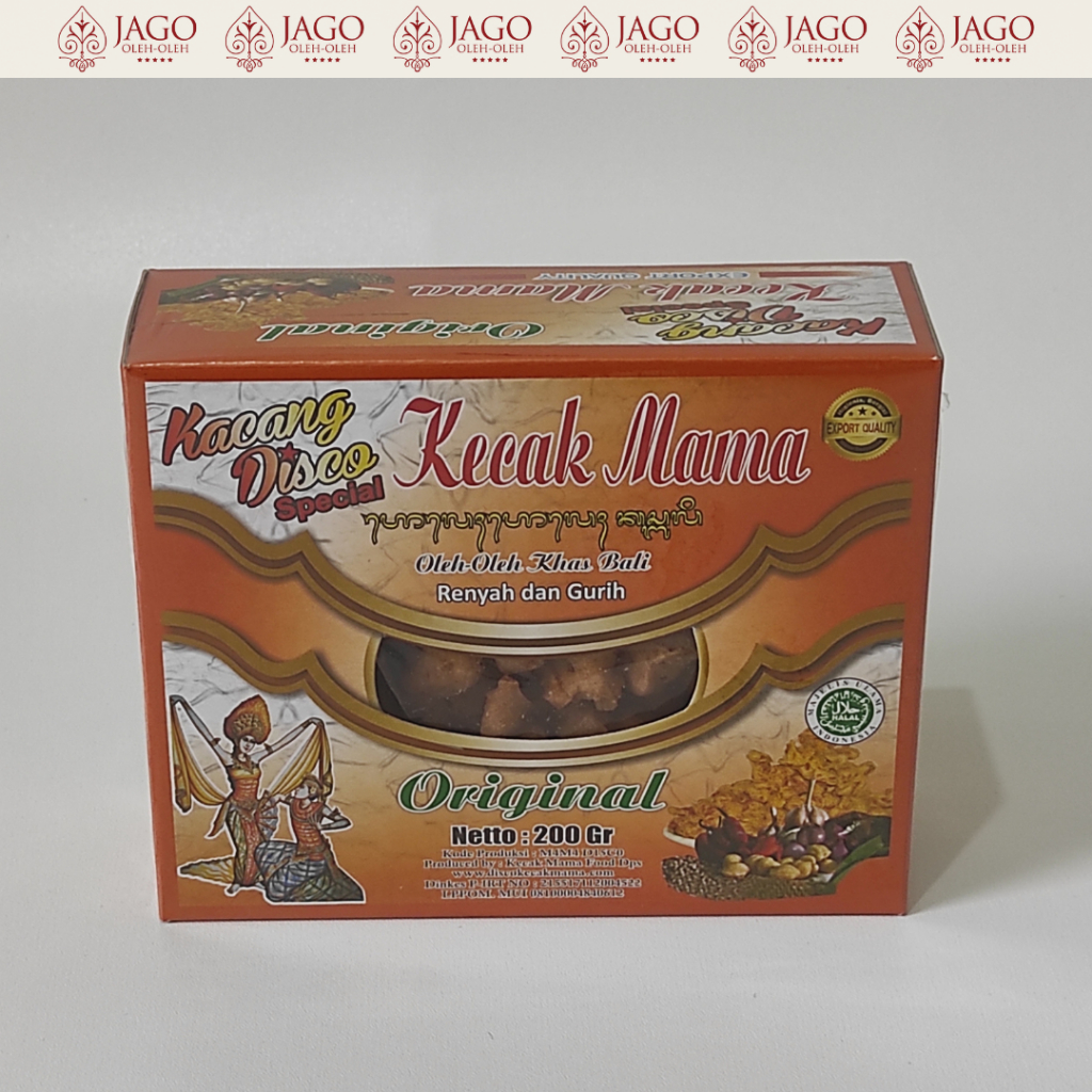 Kacang Disko Bali - Disco Kecak Mama 200gr - oleh-oleh enak dari bali