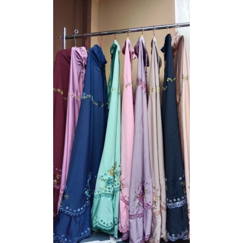 Mukena bordir Zara