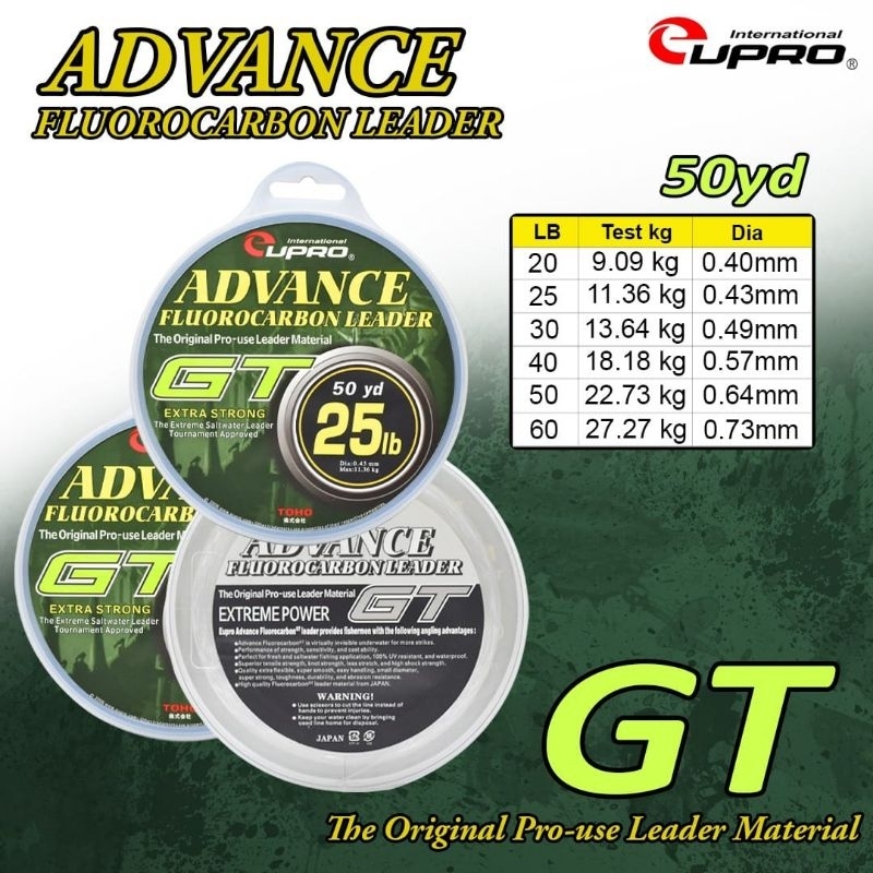 senar leader eupro advance GT FC 50Y