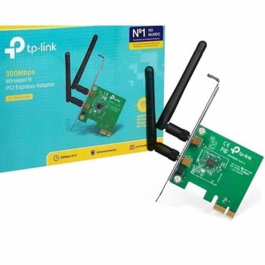 TP-LINK WN881ND ,Wifi Card 300Mbps PCI EXPRESS ADAPTER