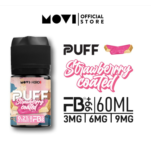 MOVI PUFF STRAWBERRY COATED 60 MILI